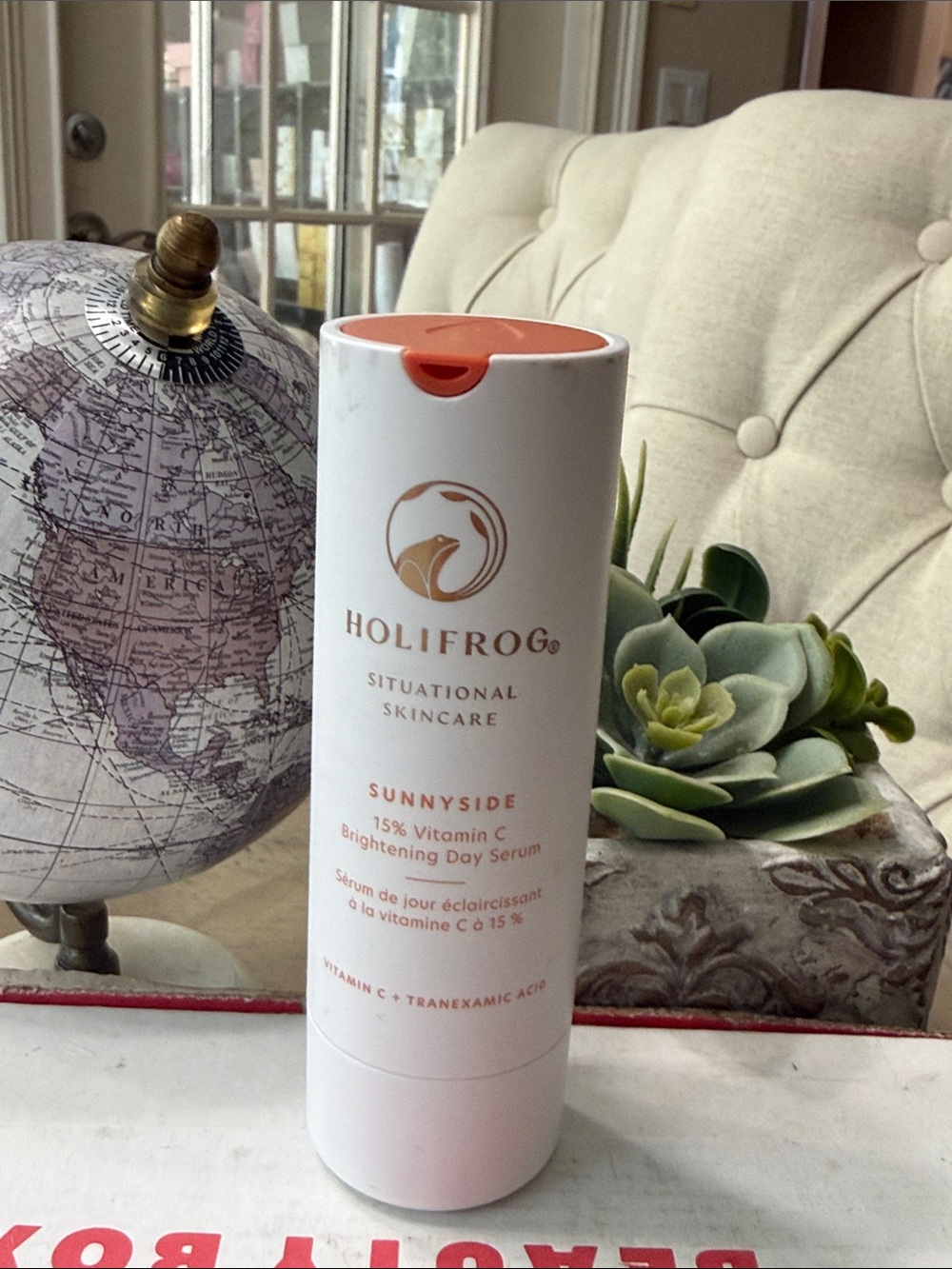 Holifrog Sunnyside 15% Vitamin C Brightening Day Serum 1 FL OZ 30 ML exp 08/28